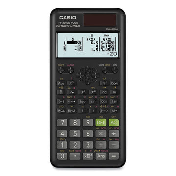 Casio® Fx-300es Plus 2nd Edition Scientific Calculator, 16-digit Lcd, Black freeshipping - TVN Wholesale